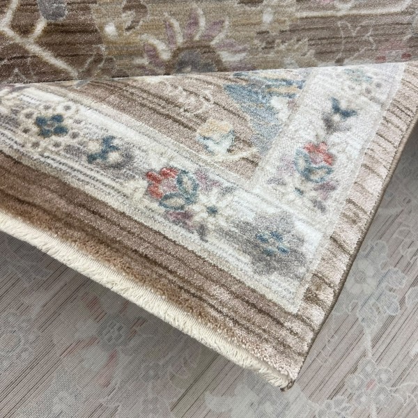 سجاد سوبر بوهيمي تركي A213A بني فاتح مقاس 250*350