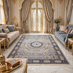 سجاد فيرونا بوهيمي تركي KO61A بيج مولتي اكوا مقاس 150*220