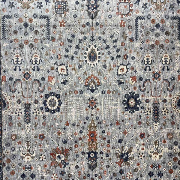 سجاد فيرونا بوهيمي تركي KP79A رصاصي فاتح مولتي اكوا مقاس 250*350