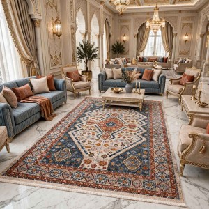 سجاد فيرونا بوهيمي تركي KO82A بيج مولتي اكوا مقاس 150*220