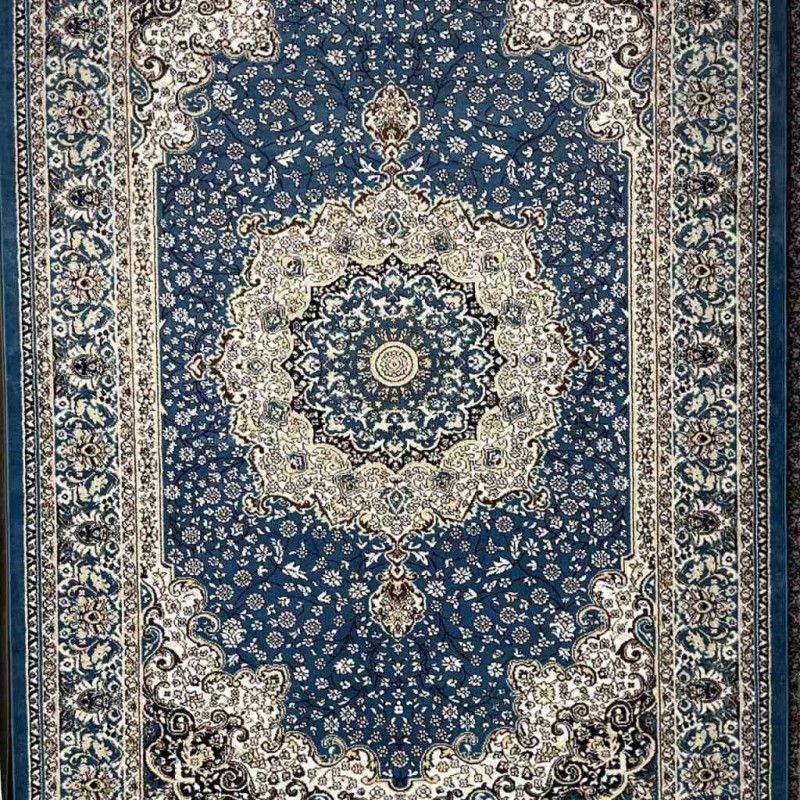 سجاد شيراز تركي 7095L سماوي مقاس 400*600
