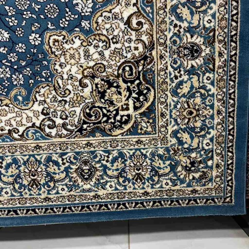 سجاد شيراز تركي 7095L سماوي مقاس 400*600