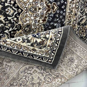 سجاد شيراز تركي 7095L رصاصي مقاس 50*80