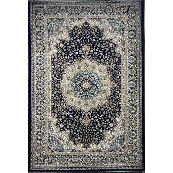 سجاد شيراز تركي 7095L كحلي مقاس 400*600