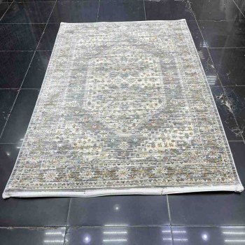 سجاد بوهيمي ماكس تركي B018B لون رصاصي مقاس 80*150