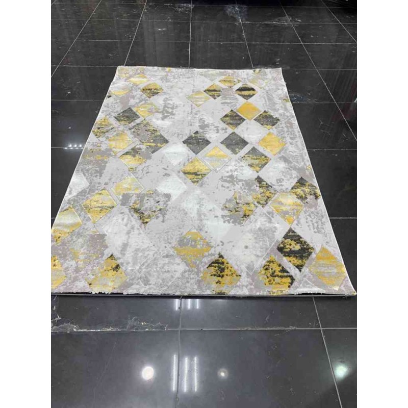 سجاد تركي ليزبون 0183 رصاصي ذهبي