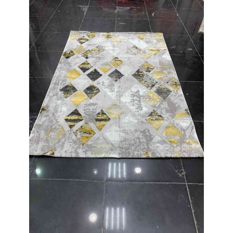 سجاد تركي ليزبون 0183 رصاصي ذهبي