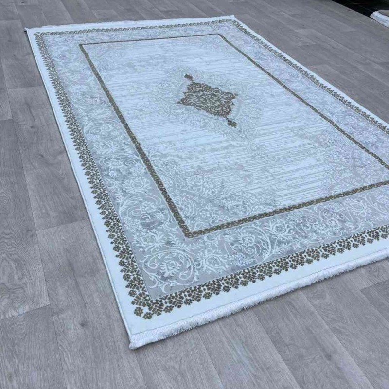 سجاد تركي موطو 051940 بيج درجة اولا  مقاس 300*400