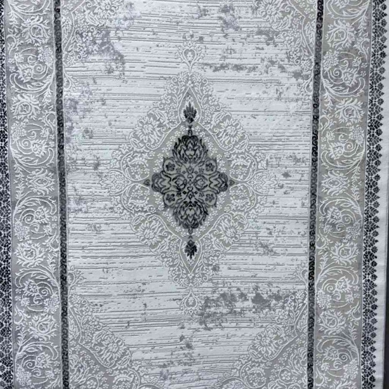 سجاد تركي موطو 051940 رمادي درجة اولا مقاس 300*400