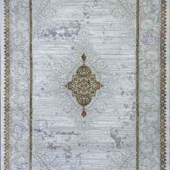 سجاد تركي موطو 049770 ذهبي درجة اولا  مقاس 150*220