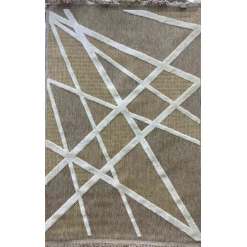 سجاد خيش تركي ايسي 09205C ذهبي مقاس 300*400