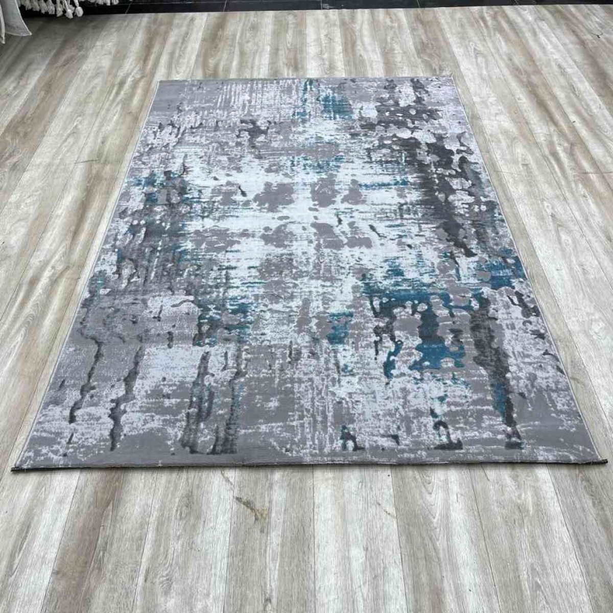 سجاد راوا تركي 0101TA رصاصي ازرق مقاس 300*400