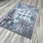 سجاد راوا تركي 0101TA رصاصي ازرق مقاس 300*400