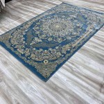 سجاد كلاسيك شيراز AA326c سماوي 50*80 سجاد كلاسيك شيراز AA326c سماوي 50*80