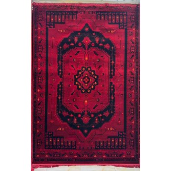 سجاد تركي بخارى نقشة افغاني 1503 بابل احمر مقاس 300*400