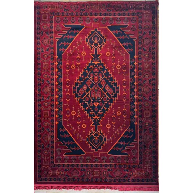 سجاد تركي بخارى نقشة افغاني 1505 بابل احمر مقاس 100*200 سجاد تركي بخارى نقشة افغاني 1505 بابل احمر مقاس 100*200
