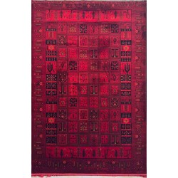 سجاد تركي بخارى نقشة افغاني 1506 بابل احمر مقاس 400*500