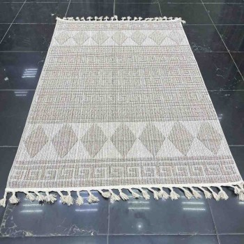 سجاد خيش باتارا تركي L0027B بني مقاس 300*400