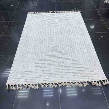 سجاد خيش باتارا تركي L0026B بيج بيج مقاس 300*400