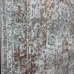 سجاد تركي حرير ناعم دييب اوشين موف رصاص ذهبي