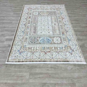 سجاد تركي بوهيمي المغنية G579AQ رصاصي بيج مقاس 50*80