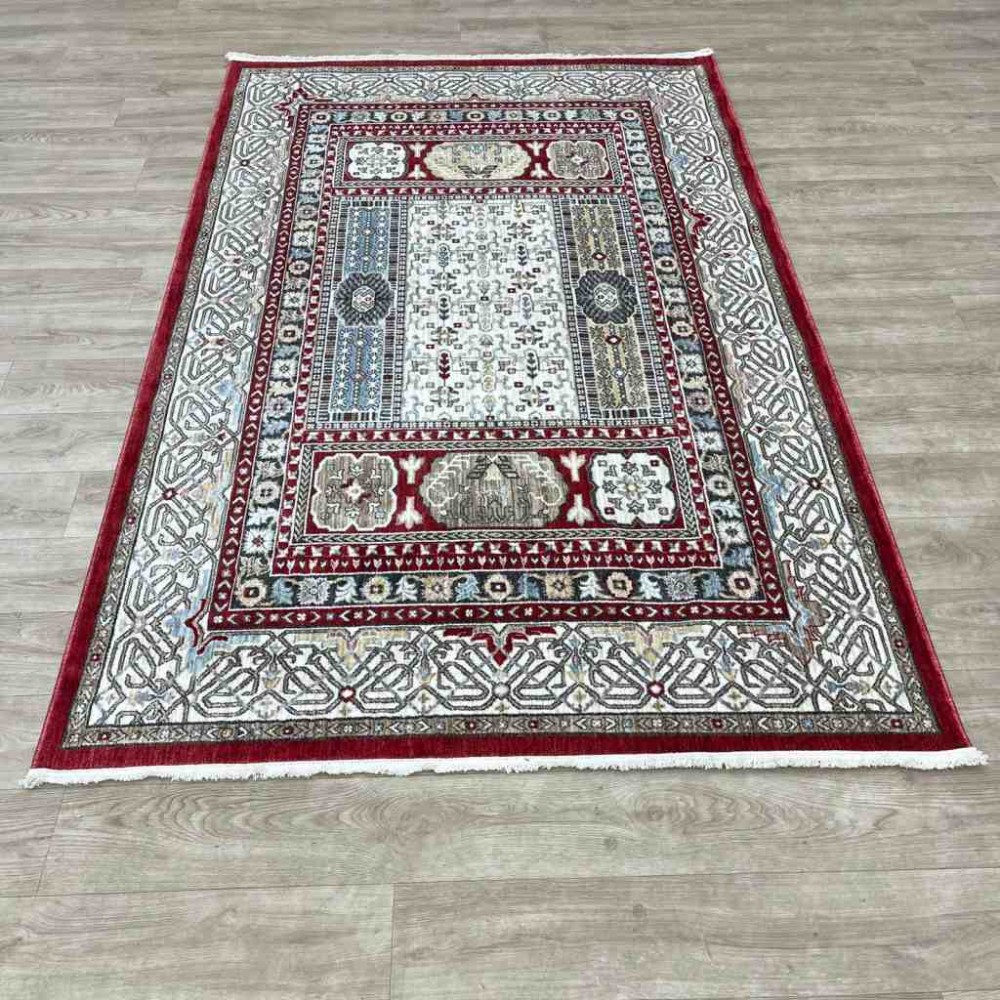 سجاد تركي بوهيمي المغنية G579AR احمر مقاس 80*150