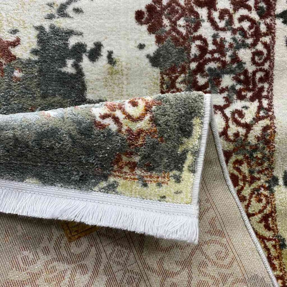 سجاد بلغاري لورا 0182UA رصاصي مع اخضر