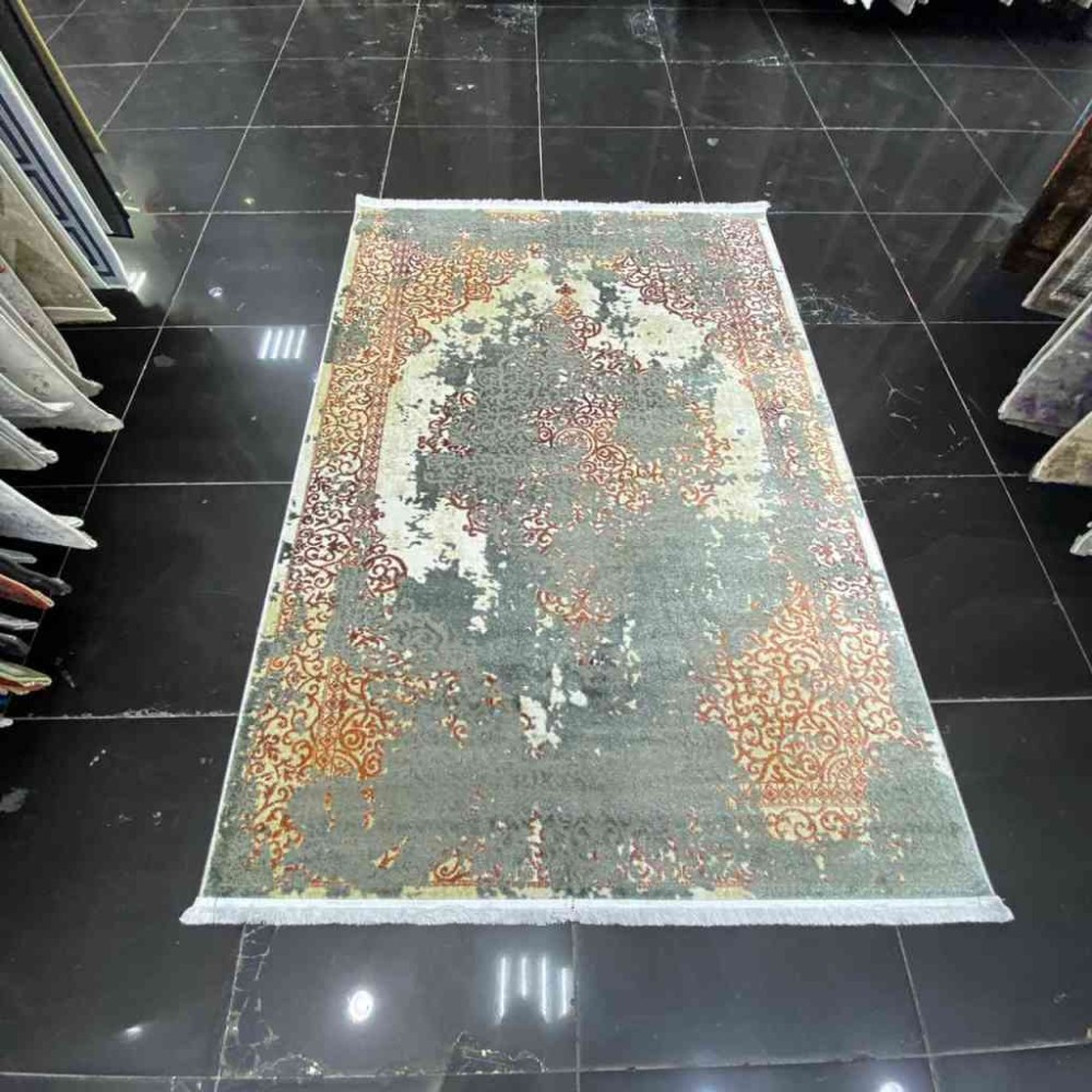 سجاد بلغاري لورا 0182UA رصاصي مع اخضر