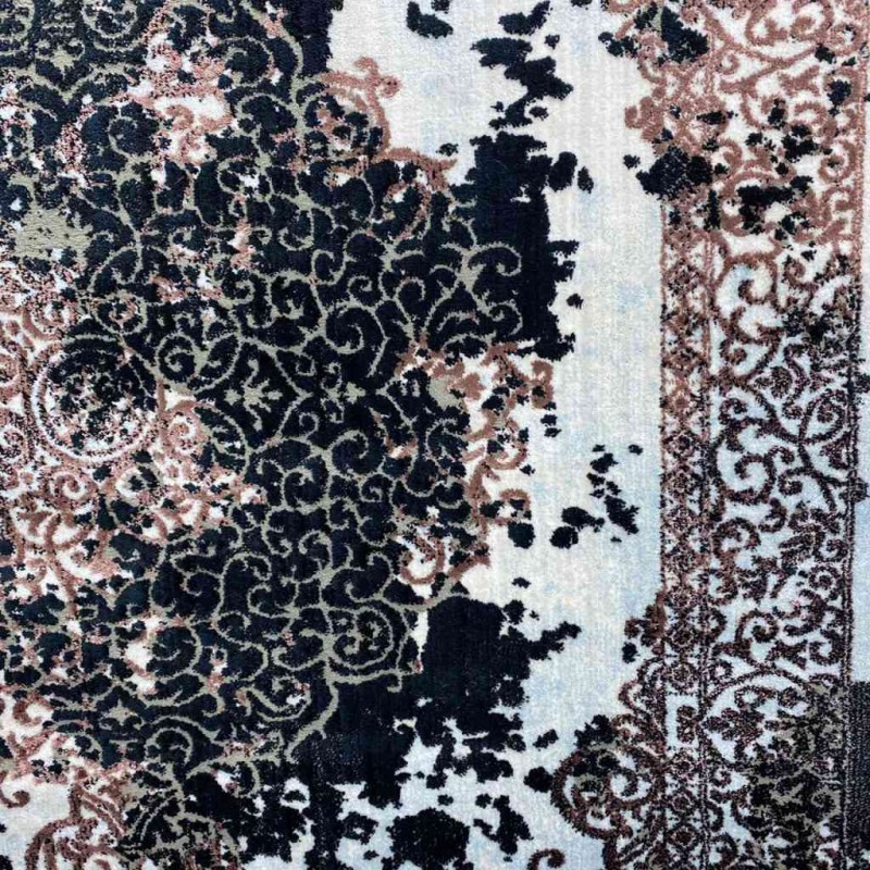 سجاد بلغاري لورا 0182UA  رصاصي مع ازرق