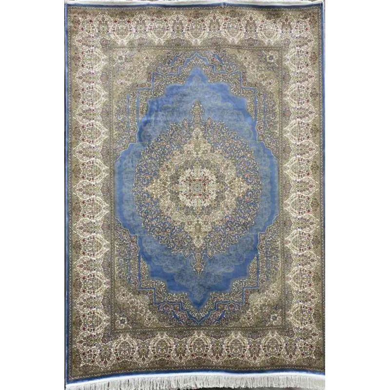 سجاد فرنسي يلهم A013AG سماوي كريم مقاس 200*300