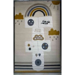 سجاد تركي اطفال كيدز 1003 اللون بيج مقاس 200*300