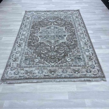 سجاد بوهيمي لوتس تركي 1586A فيزون اخضر مقاس 100*200