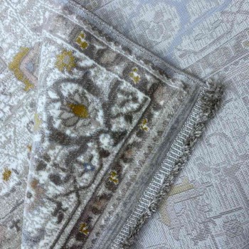 سجاد بوهيمي ليفا تركي 1632A رصاصي مقاس 100*200