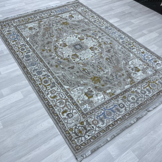 سجاد بوهيمي ليفا تركي 1632A بيج مقاس 250*350