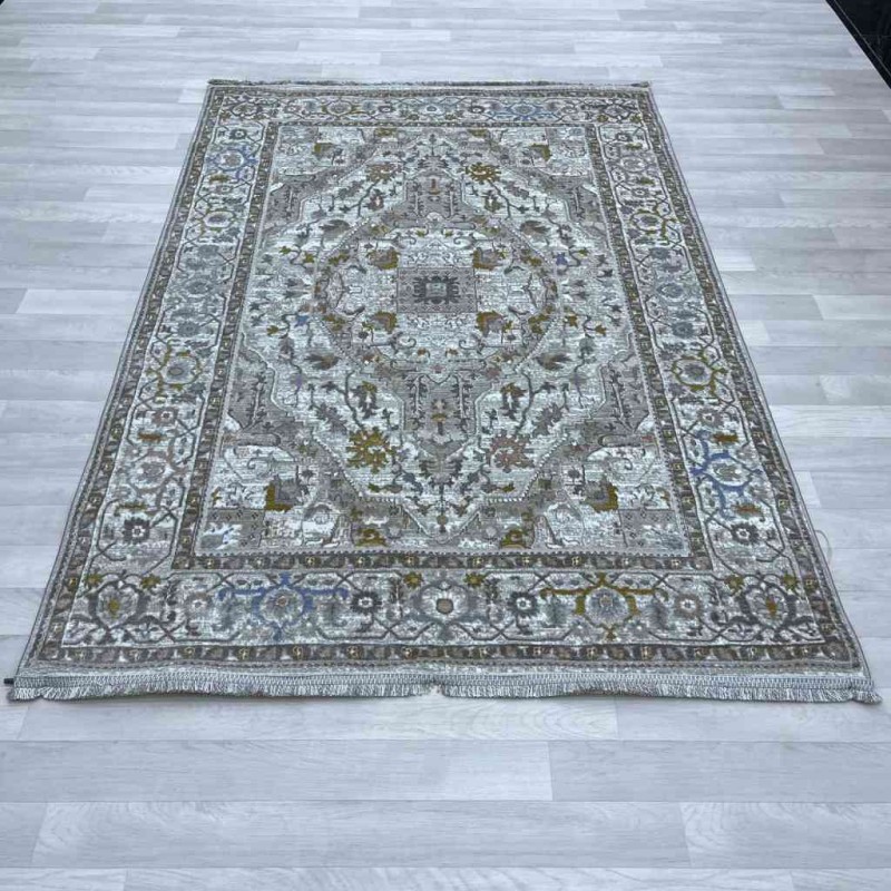 سجاد بوهيمي ليفا تركي 1632A كريم مقاس 250*350