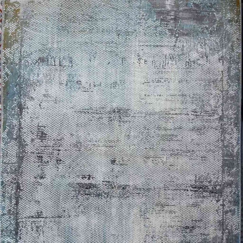 سجاد الفاخر بلغاري A972AA رصاصي ازرق مقاس 100*300
