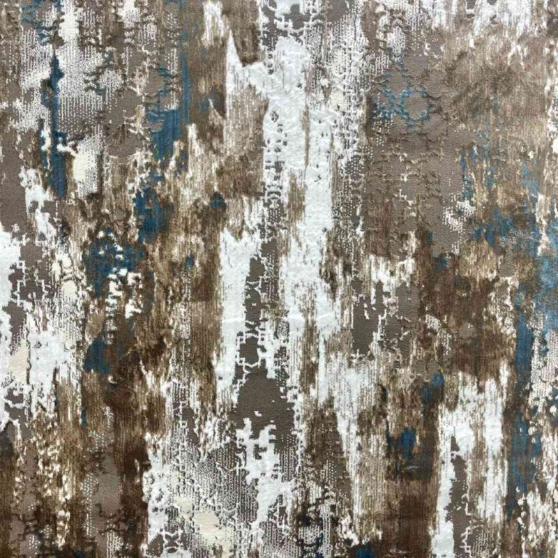 سجاد ريحان بلغاري AA933A كريم ازرق مقاس 100*200