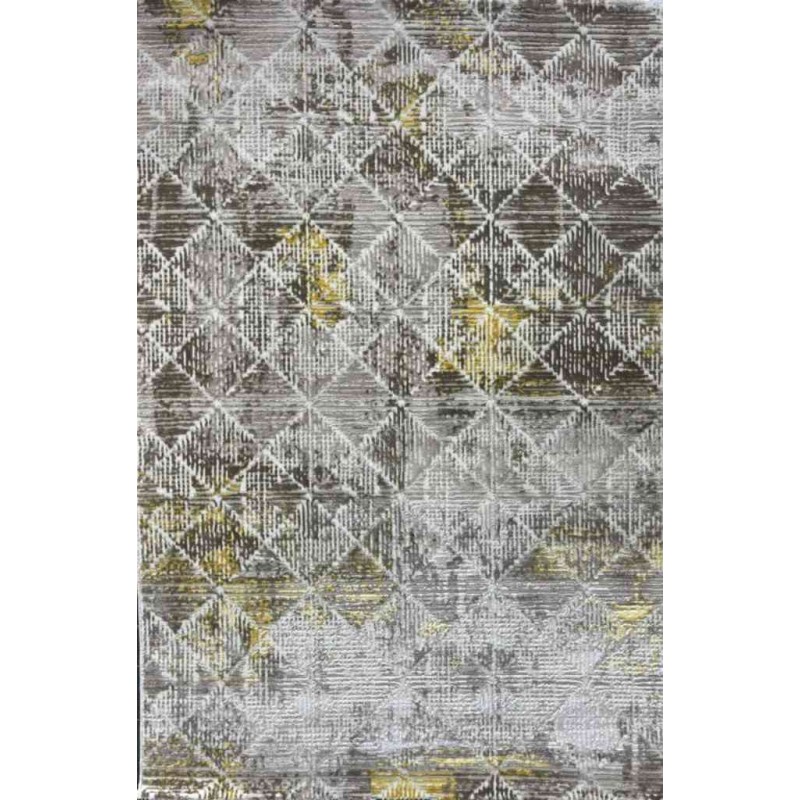 سجاد راوا تركي C192AA اصفر بني مقاس 200*300
