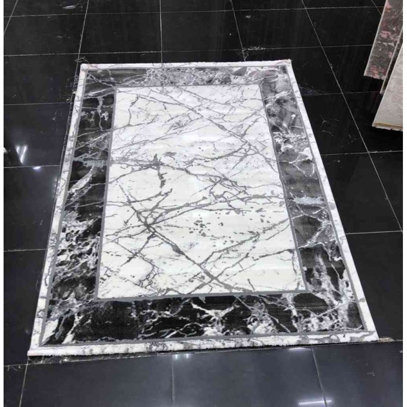 سجاد الفن 0185UA كريم رصاصي 250*350
