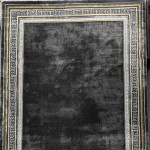 سجاد الفن 185 رصاصي غامق