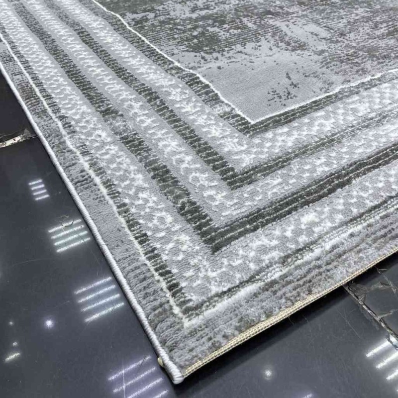 سجاد فيولا تركي A025A رصاصي مقاس 100*200
