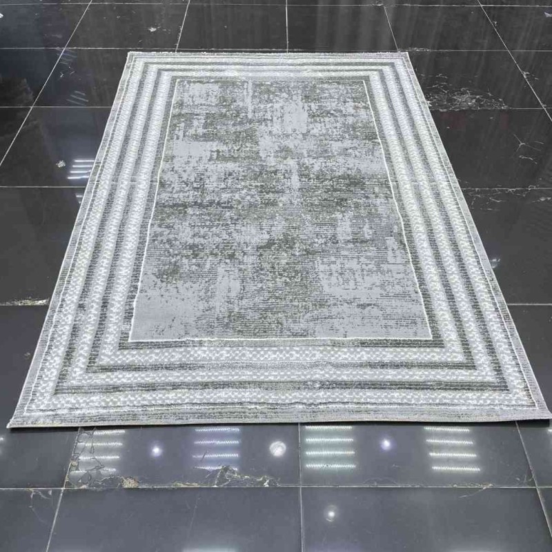 سجاد فيولا تركي A025A رصاصي مقاس 100*200