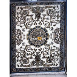 سجاد تركي طوكيو نقش ايراني B061B لون سماوي مقاس 300*500