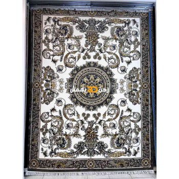 سجاد تركي طوكيو نقش ايراني B061B لون رصاصي مقاس 400*600