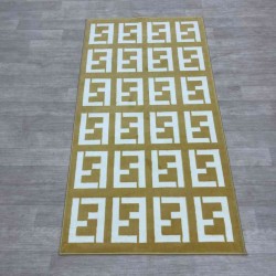 سجاد مايباخ اسود ابيض مقاس 80*150