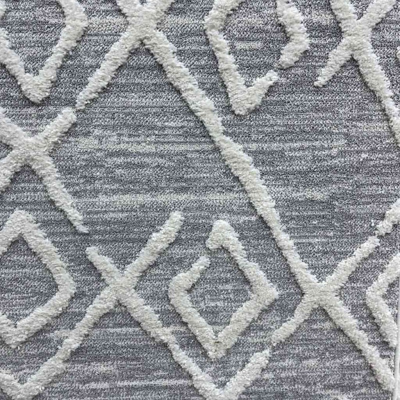 سجاد ايفا A0019B رصاصي صنع بلغاري 100*300
