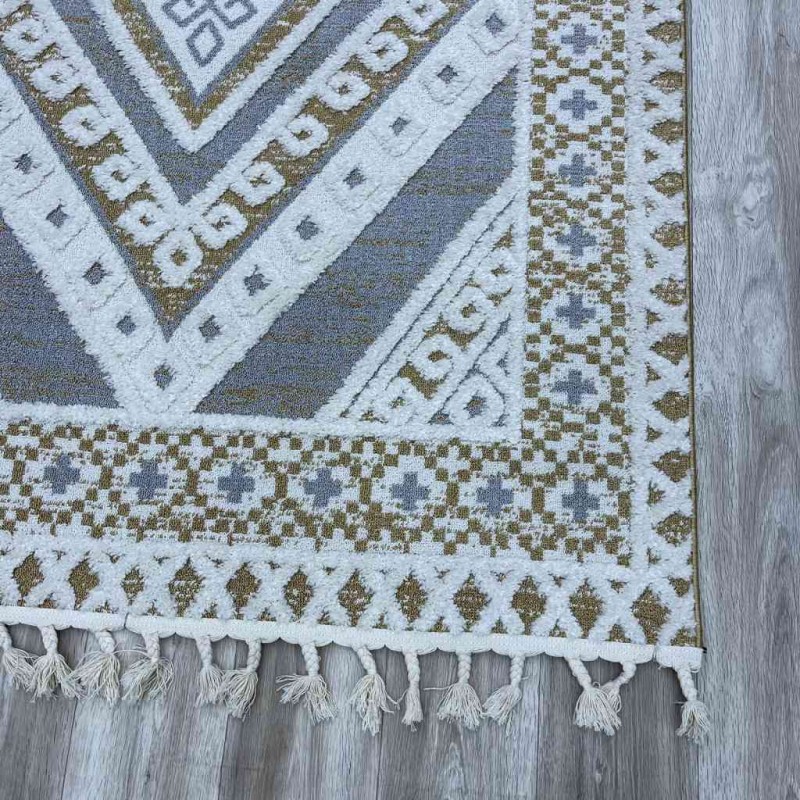 سجاد ايفا B0288A كحلي ذهبي صنع بلغاري 120*170