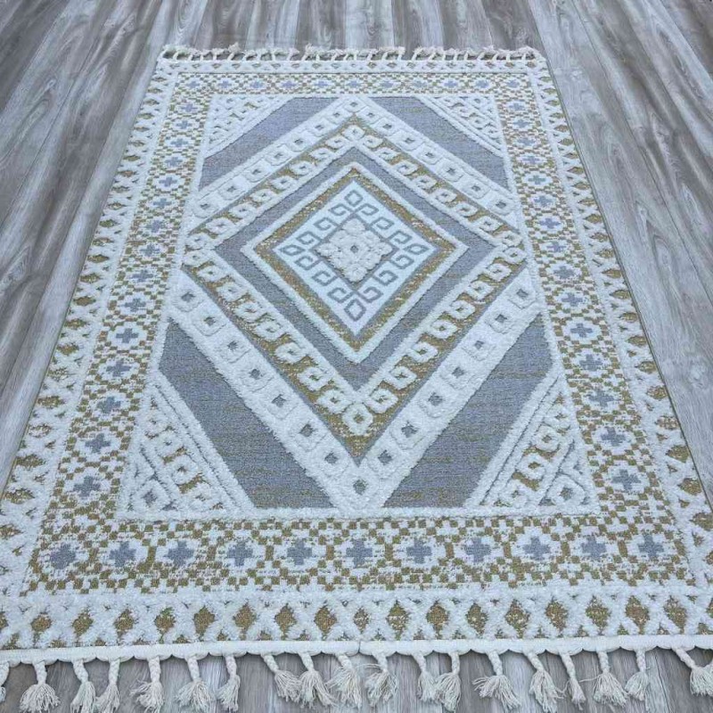 سجاد ايفا B0288A كحلي ذهبي صنع بلغاري 120*170
