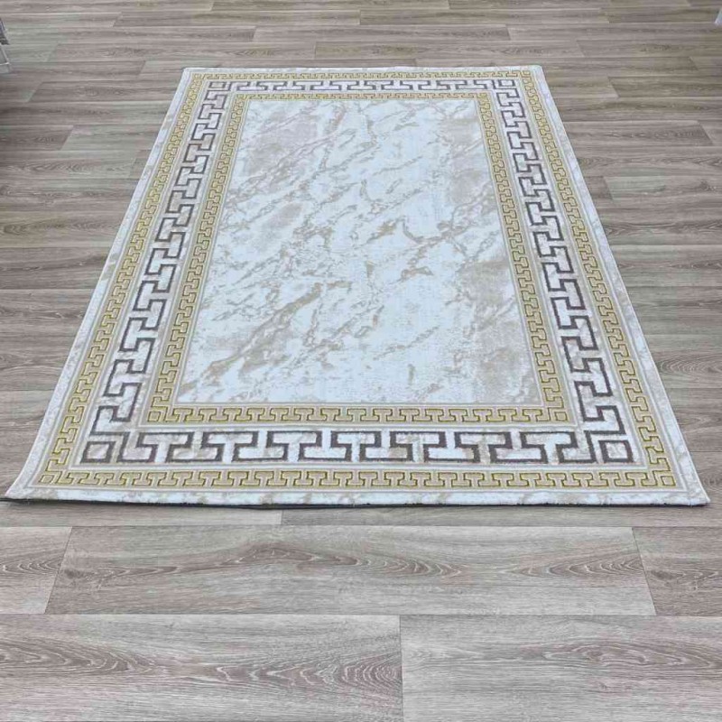سجاد غاده E628C بيج بيج مقاس 80*150