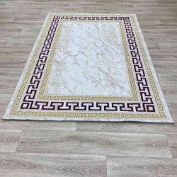 سجاد غاده E628C بيج احمر مقاس 200*300